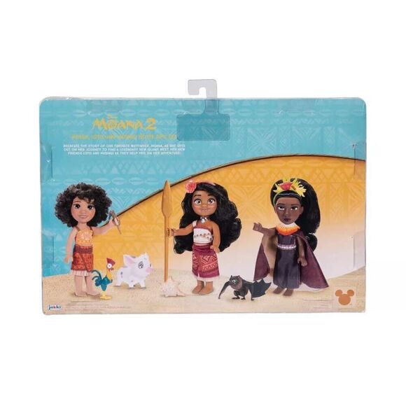 Disney Moana 2 Moana, Loto & Matangi 3 Petite 6" Dolls Gift Set - SEE PHOTOS - Picture 3 of 6